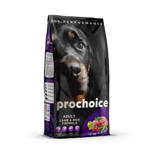 Pro Choice Adult Lamb Plus Kuzu Etli Yetişkin Köpek Maması 12 Kg