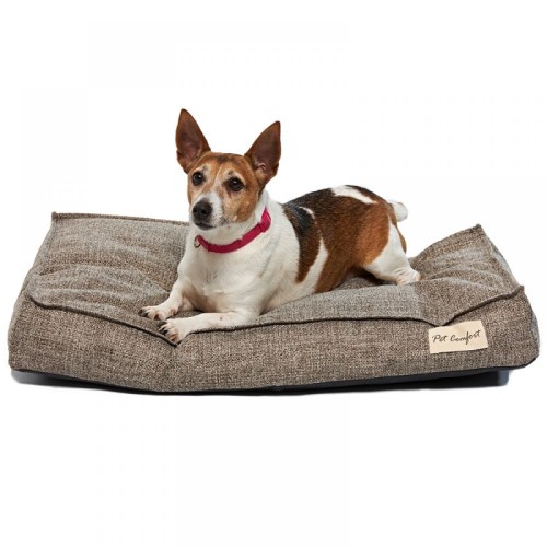 Pet Comfort Lima  Açık Kahverengi Köpek Yatağı S 70x40cm