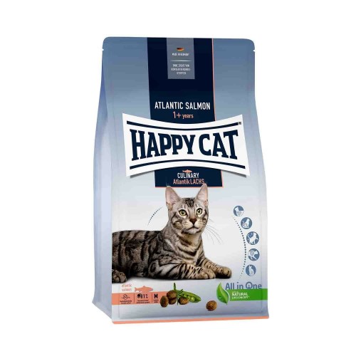 Happy Cat Culinary Atlantik Lachs Somon Balıklı Yetişkin Kedi Maması 4 KG