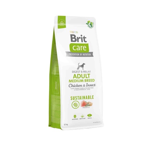 Brit Care Tavuklu Ve Larvalı Glutensiz Orta Irk Yetişkin Köpek Maması 12 Kg Brit Care Tavuklu Ve Larvalı Glutensiz Orta Irk Yetişkin Köpek Maması 12 Kg